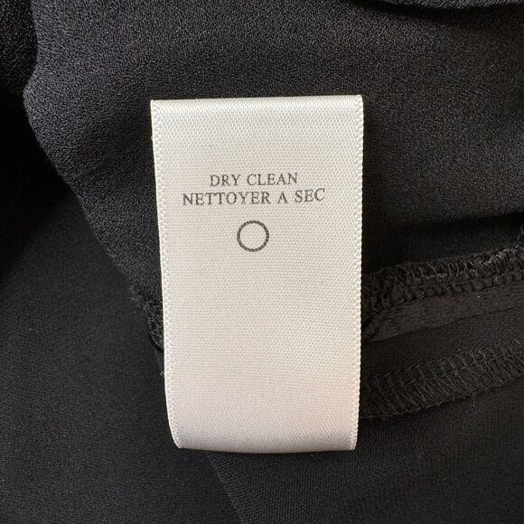 ALC Womens Sleeveless Top Black Camo Lace Mesh Size 0 Edgy Goth Witchy Designer - Picture 13 of 13